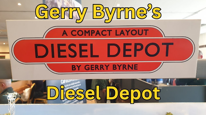 Mid West Model Railway Club Show 2025 Gerry Byrne Diesel Depot