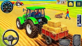 Modern Tractor Farming Driving Simulator 3D - New Tractor Games 2026 - Android Gameplay screenshot 4