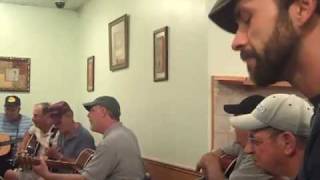 Barbecue Dinner turned to Bluegrass Pickin' in Glenville, WV