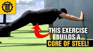 This Little Known Exercise Builds a Strong Core at Home - Plank Wall Walk - Sixpackfactory