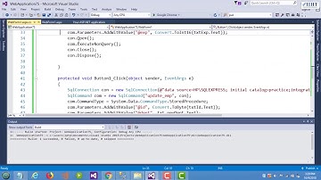 Parameters Direction : ReturnValue and Output in ADO.Net