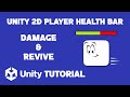 Unity 2D Player Health Bar | Unity 2D Health Bar Tutorial | Unity 2D HP Bar