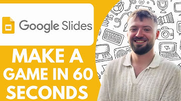 How to Make a Game in Google Slides in 60 Seconds #slideshow - 2025 (NEW METHOD)