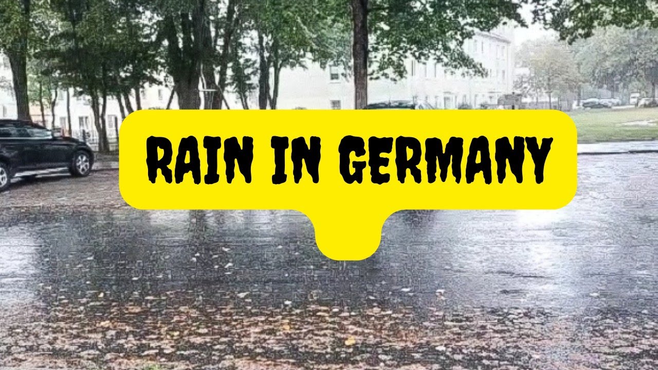 rain in Germanysound of rain ☔ YouTube