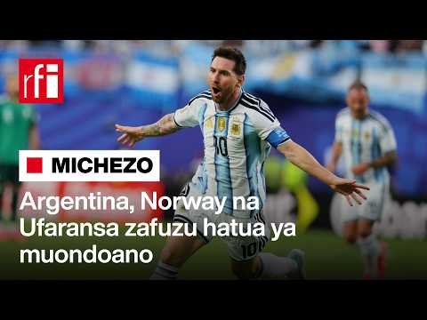 Argentina, Norway and France qualify for the World Cup knockout stage