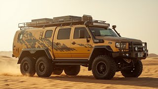 World’s Most Extreme Motorhome? Meet the 2026 Toyota Titan 6x6!