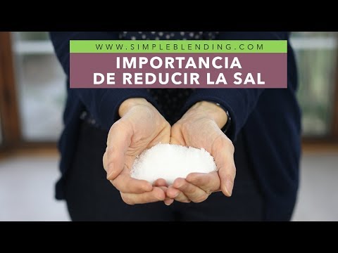 Vídeo: Com reduir la sal a la dieta (amb imatges)