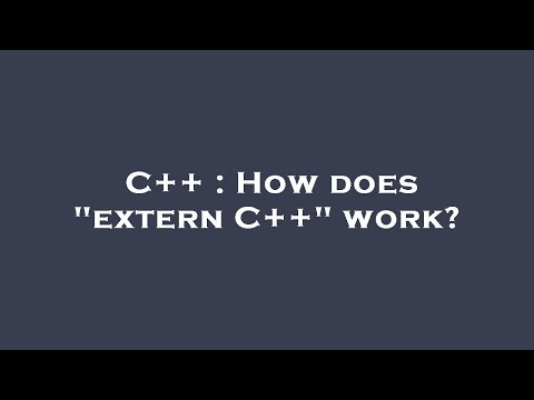 C++ : How