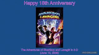Happy 18Th Anniversary The Adventures Of Sharkboy And Lavagirl In 3-D