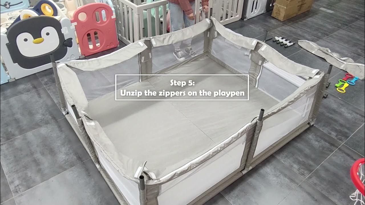 Baby Playpen Assembly Guidelines YouTube