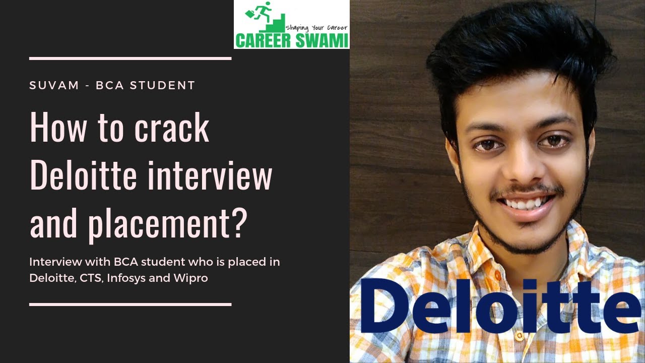 How To Crack Deloitte Interview And Placement BCA Student Fresher 