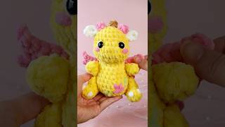 Crochet Cute Dinosaur 🦖 I Crochet Cute Dragon 🐉 💕 #crochet #crochetdesigns