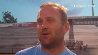 Benedictine coach Carter Welo talks about his team s scrimmage with Mentor on Friday