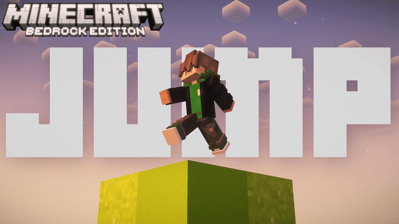 Un JUMP qui se CONSTRUIT TOUT SEUL ?! | Tuto minecraft bedrock ...