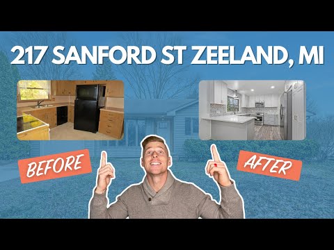 217 Sanford St, Zeeland, MI home video tour