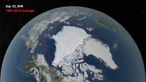 2018 Arctic Sea Ice Ties for Sixth Lowest Minimum Extent on NASA Record