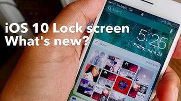 iOS 10: Lock screen - What