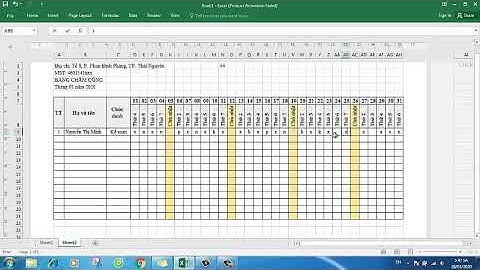 Hướng dẫn tạo bảng chấm công tùy chọn cho kế toán