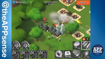 Backtrack (37) Single Player Island - Boom Beach Walkthrough