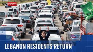 Displaced Residents Make Their Return To Lebanon Following Ceasefire