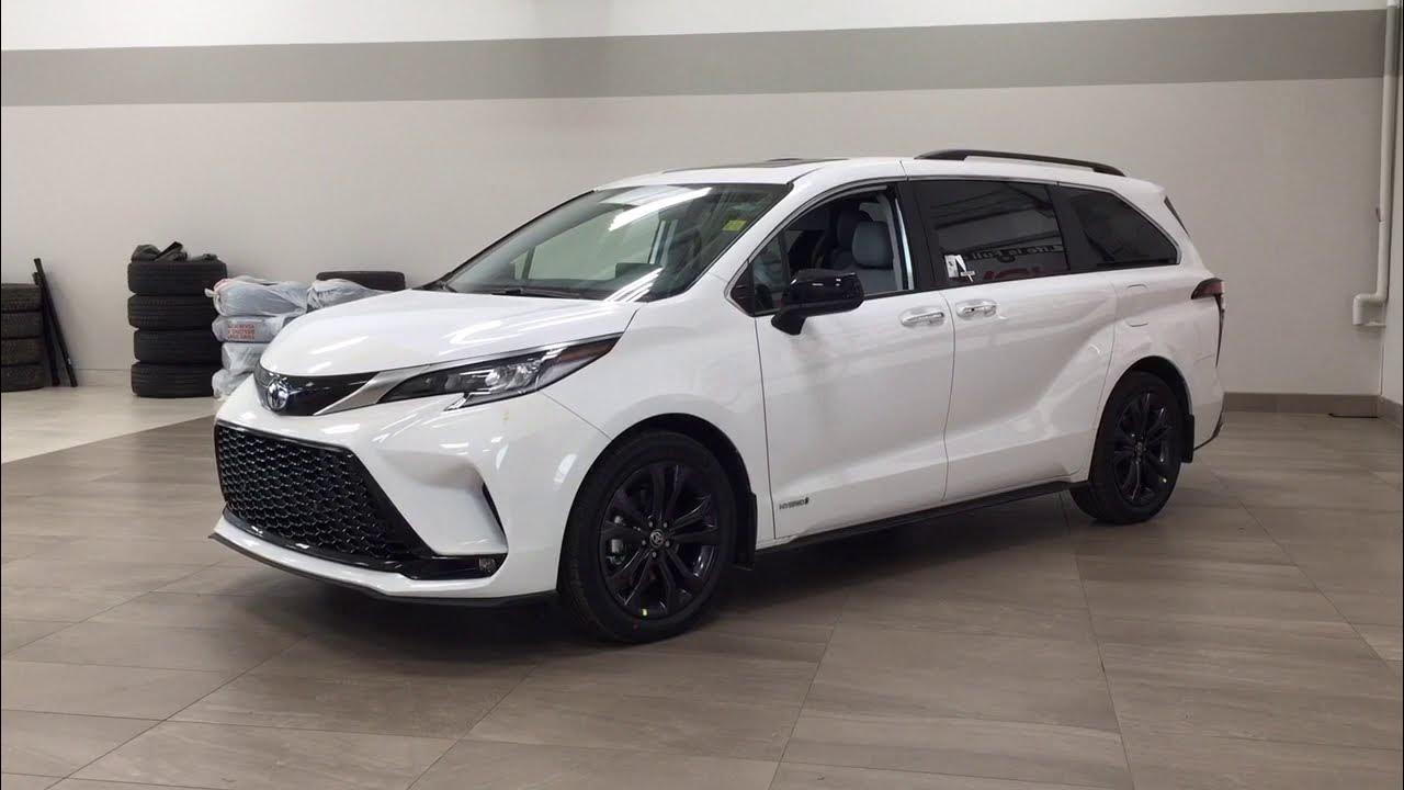 2021 Toyota Sienna XSE Technology Review YouTube