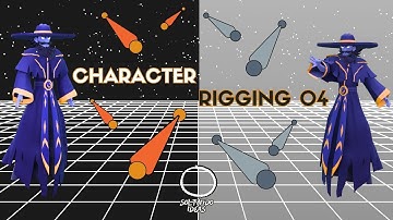 Character Rigging Timelapse 04 - Blender | No Addons
