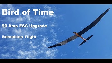 Dynaflite - Bird of Time - ESC Upgrade - Flight Video
