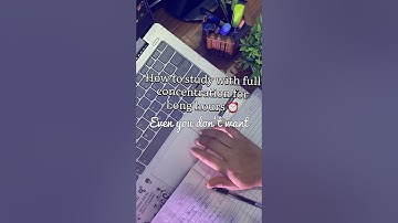 How to study 📚with full concentration ✅for Long hours ⏰    #studymotivation #shortsfeed