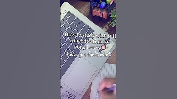 How to study 📚with full concentration ✅for Long hours ⏰    #studymotivation #shortsfeed