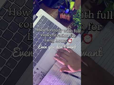 How to study
