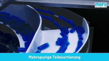MAFU Automation - Zuführstation für Medizin und Pharmaindustrie