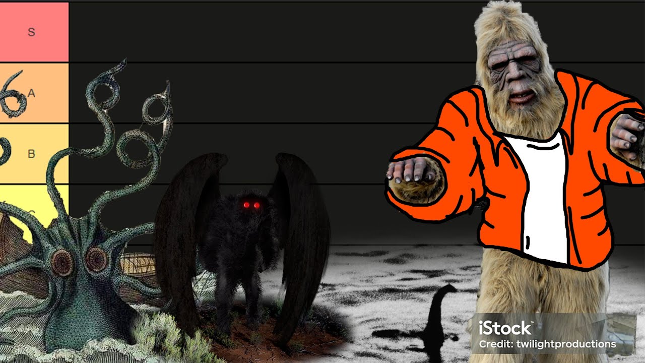 จัดอันดับสัตว์ประหลาด Cryptid (แบบไม่มีความรู้) : || สิงห์คะนองนา Tier list ||