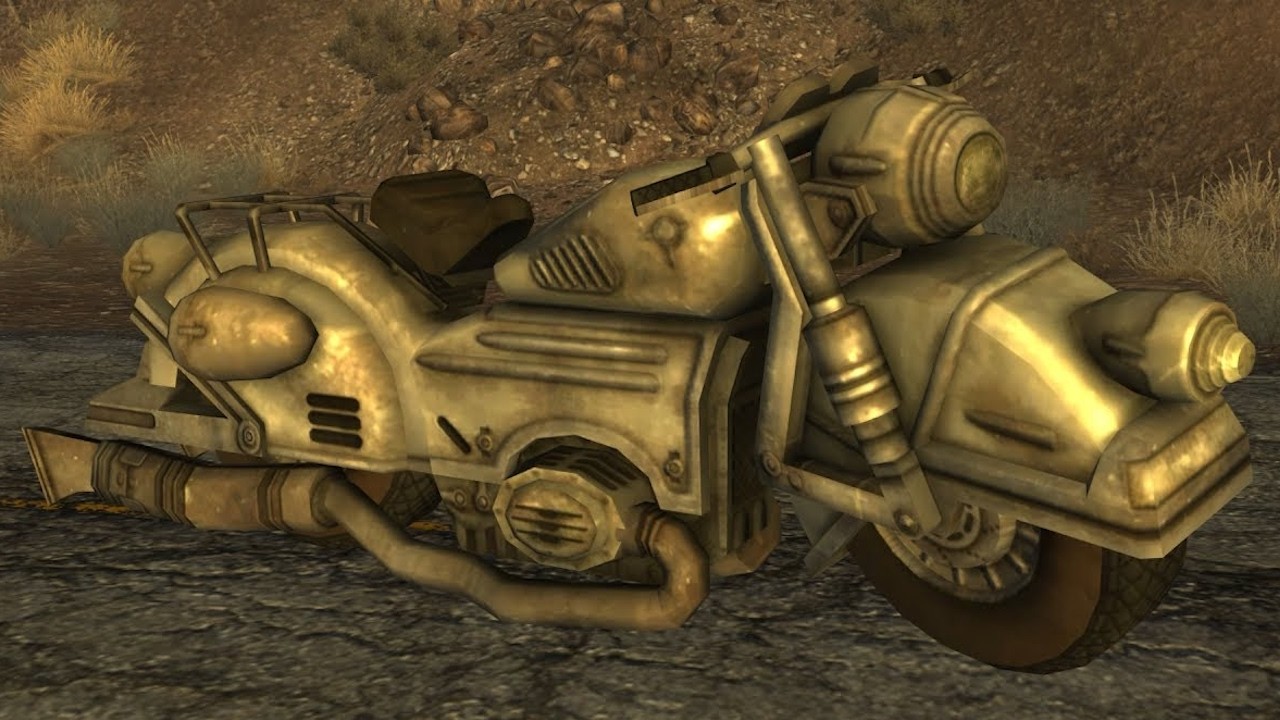 You Can Drive WORKING Motorcycles in Fallout New Vegas