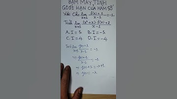 TOÁN LỚP 11 | BẤM MÁY TÍNH GIỚI HẠN CỦA HAM SỐ # shorts