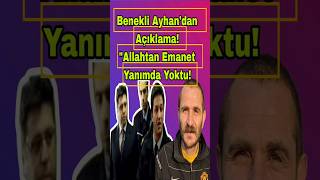 Benekli Ayhandan Ilk Açıklama Yanımda Emanet Yoktu Şfet