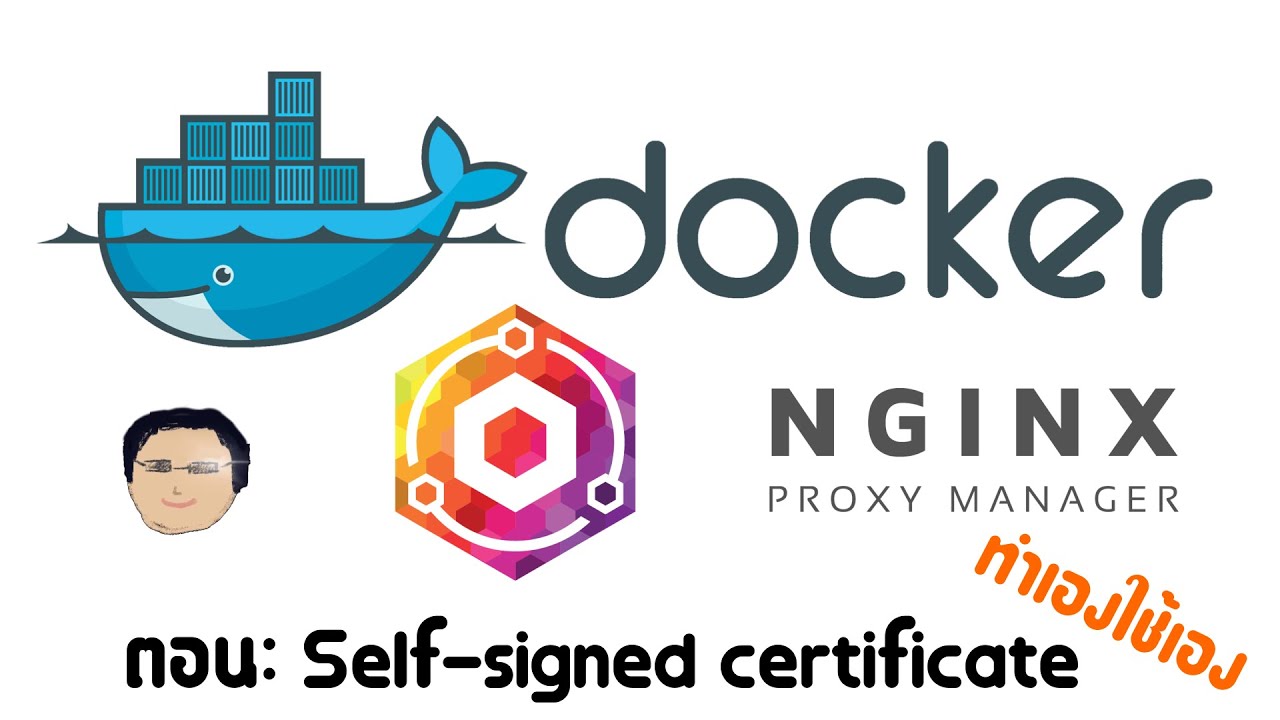 โปรแกรมระบบ คือ  Update New  Nginx Proxy Manager สร้าง Self-signed certificate ใช้เอง
