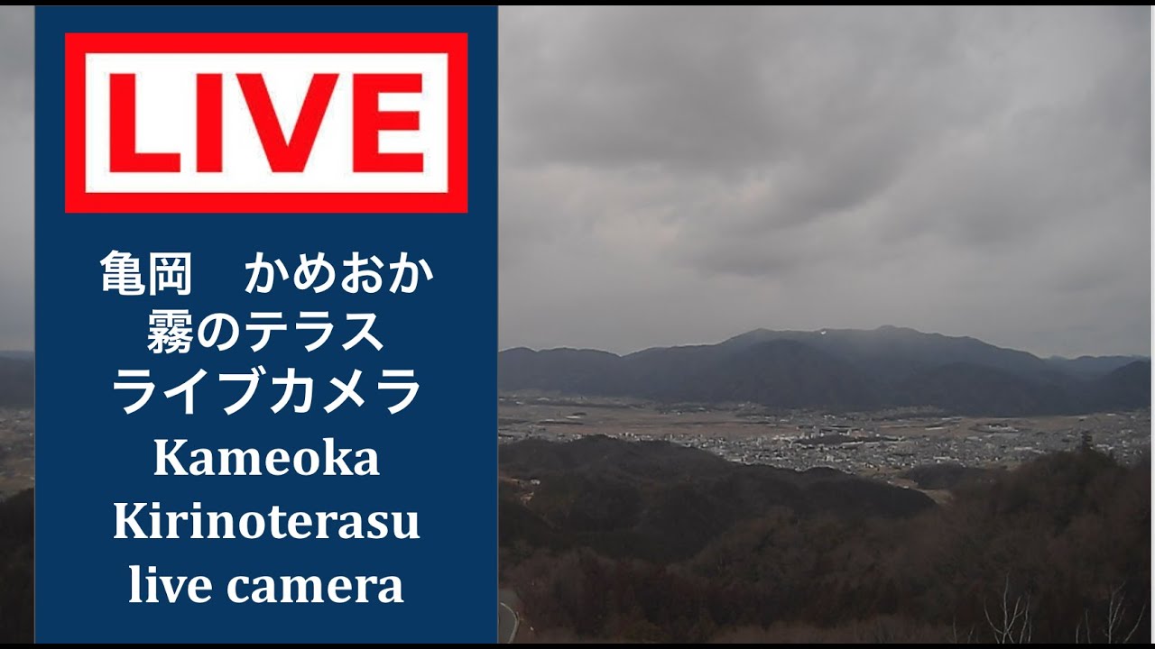 亀岡 霧 の テラス ライブ カメラ