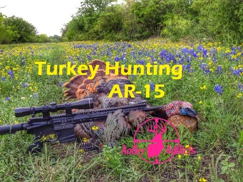 Turkey Hunting with AR-15 - Big Tom Does 360 Back Flip