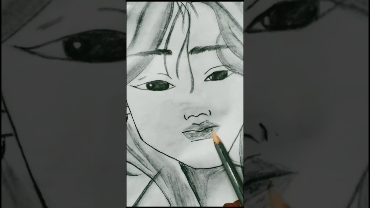 Beautiful Drawing | How to Draw Lips Easy | Short Drawing for kids | 