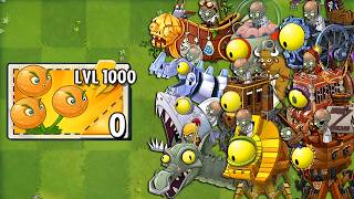 Every Random Plants LEVEL 1000 Power-Up vs ALL Final Bosses Fight! - PvZ 2 Final Bosses