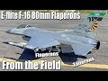 E-flite F-16 80mm EDF: Flaperons & Tailerons Test & AR10360T Receiver Review ✈️