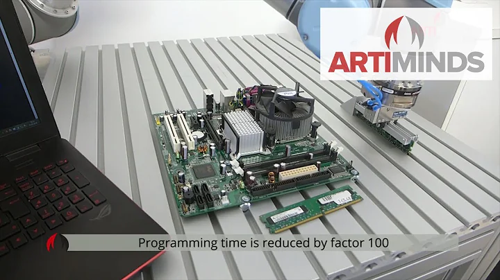 ArtiMinds Robotics - electronics assembly of Memory Modules demo