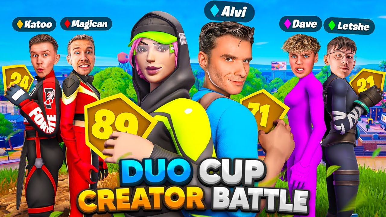 Das XXL DUO CUP CREATOR BATTLE in FORTNITE! ⚔️🏆