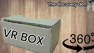 how to make VRBOX athome veryeasy#vr box#viralvideos#subscribe #thediscovery den #scienceexperiment