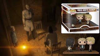 Eren Jaeger Meets Reiner Braun (with Falco Grice) | Attack on Titan Funko Pop 1432 | Unboxing