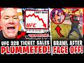 UFC 328 TICKET SALES on a SHARP DECLINE! *FOOTAGE* UFC Fighter in HUGE ALTERCATION! Sean Strickland
