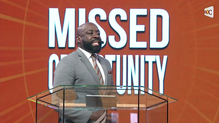 "Missed Opportunity" A word from Pastor Debleaire ...