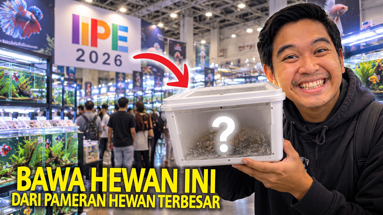 BAWA PULANG HEWAN UNIK INI DARI PAMERAN HEWAN TERBESAR SE-INDONESIA IIPE 2026! HADIAH BUAT ANAK AKU!