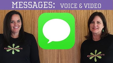 iPhone / iPad Messages - Voice, Video, and Pictures