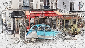 Urban Sketch - Photoshop Action Tutorial